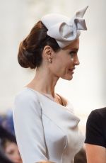 ANGELINA JOLIE at a Service Marking 200th Anniversary of Order of St Michael and St george in London 06/28/2018