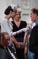 ANGELINA JOLIE at a Service Marking 200th Anniversary of Order of St Michael and St george in London 06/28/2018