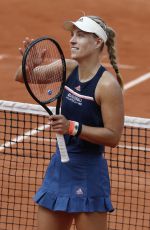 ANGELIQUE KERBER at 2018 French Open Tennis Tournament in Paris 06/04/2018