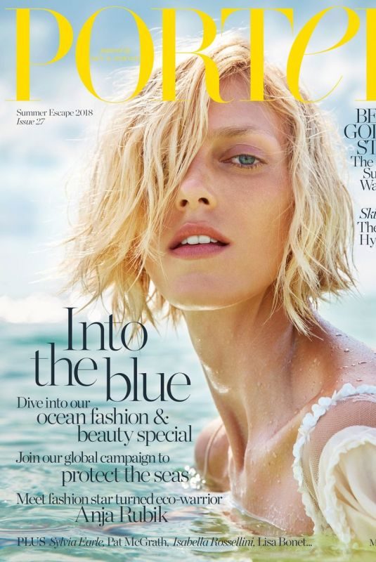 ANJA RUBIK in Porter #27 Summer Escape 2018