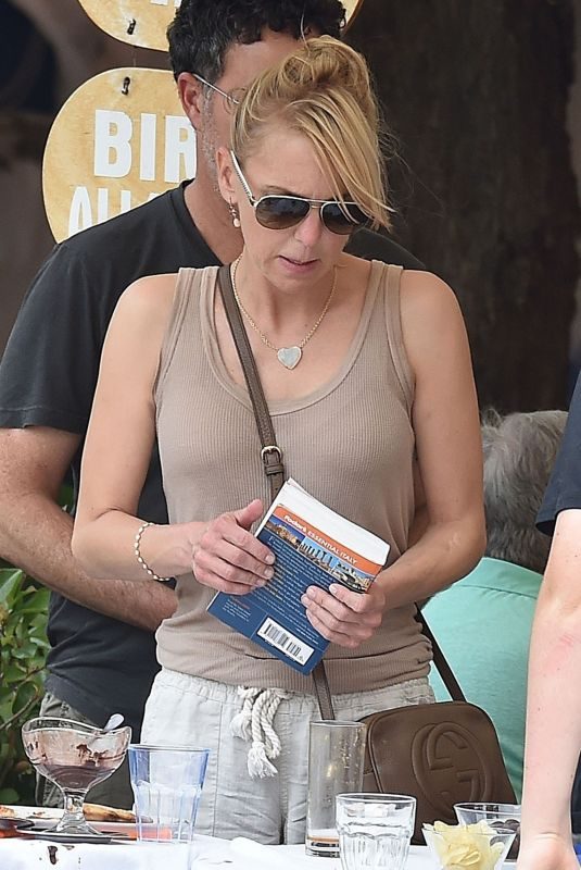 ANNA FARIS Out and About in Portofino 06/11/2018
