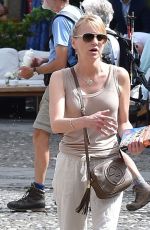 ANNA FARIS Out and About in Portofino 06/11/2018