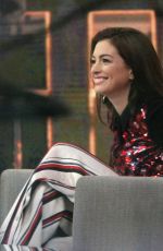 ANNE HATHAWAY at Today Show in New York 05/31/2018