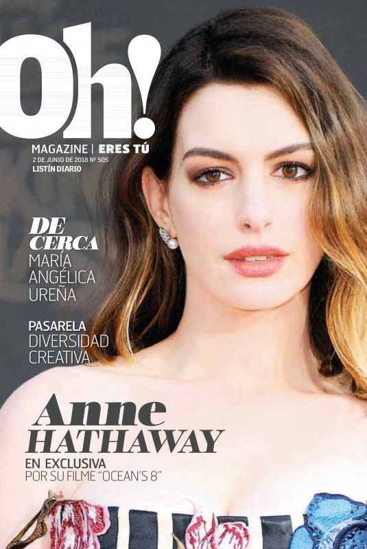 ANNE HATHAWAY in Oh! Magazine, June 2018 Issue