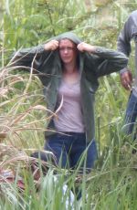 ANNE HATHAWAY on the Set of The Last Thing He Wanted in San Juan 06/19/2018