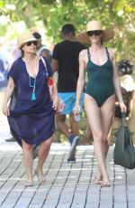 ANNE VYALITSYNA in Swimsuit on the Beach in Miami 06/17/2018