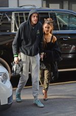 ARIANA GRANDE and Pete Davidson Arrives at Their Apartment in New York 06/252/2018