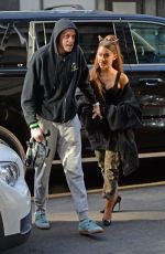 ARIANA GRANDE and Pete Davidson Arrives at Their Apartment in New York 06/252/2018