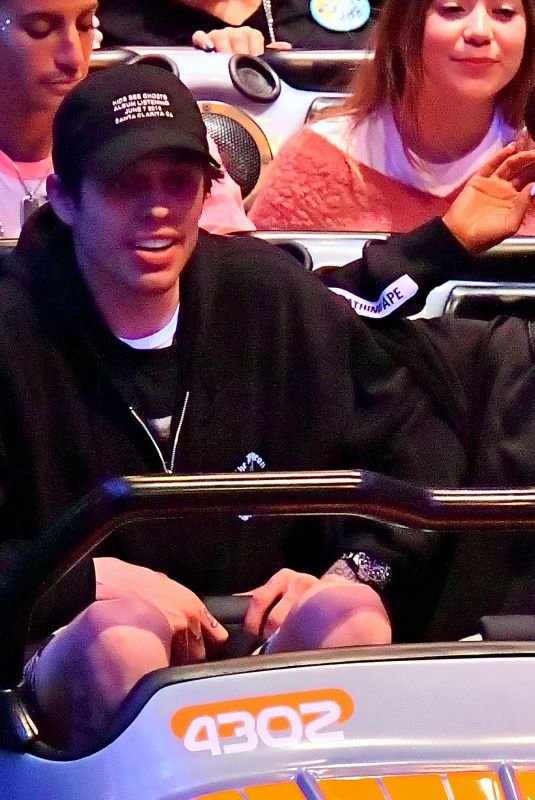 ARIANA GRANDE and Pete Davidson at Disneyland 06/11/2018