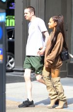 ARIANA GRANDE and Pete Davidson at Furniture Shopping in New York 06/18/2018