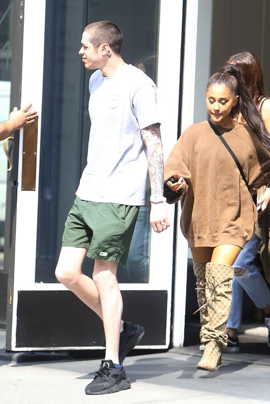 ARIANA GRANDE and Pete Davidson at Furniture Shopping in New York 06/18/2018