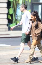 ARIANA GRANDE and Pete Davidson at Furniture Shopping in New York 06/18/2018