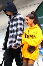 ARIANA GRANDE and Pete Davidson Leaves Their Home in New York 06/20/2018