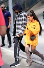 ARIANA GRANDE and Pete Davidson Leaves Their Home in New York 06/20/2018