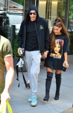 ARIANA GRANDE and Pete Davidson Out and About in New York 06/25/2018