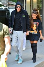 ARIANA GRANDE and Pete Davidson Out and About in New York 06/25/2018