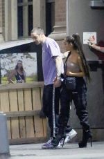 ARIANA GRANDE and Pete Davidson Out in New York 06/19/2018