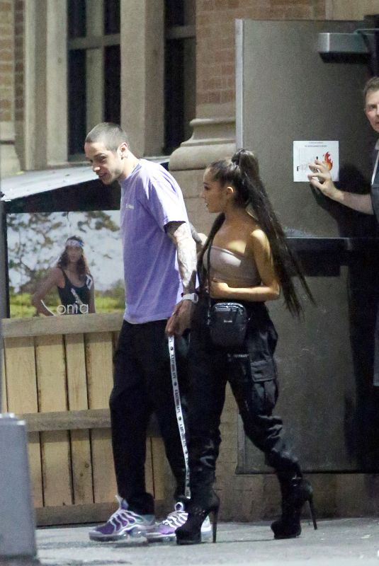 ARIANA GRANDE and Pete Davidson Out in New York 06/19/2018