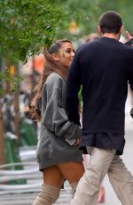 ARIANA GRANDE and Pete Davidson Out in New York 06/24/2018