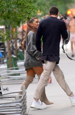 ARIANA GRANDE and Pete Davidson Out in New York 06/24/2018
