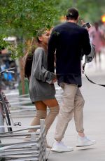 ARIANA GRANDE and Pete Davidson Out in New York 06/24/2018