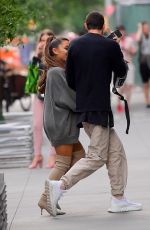 ARIANA GRANDE and Pete Davidson Out in New York 06/24/2018
