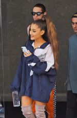 ARIANA GRANDE and Pete Davidson Shopping at Sephora in New York 06/29/208