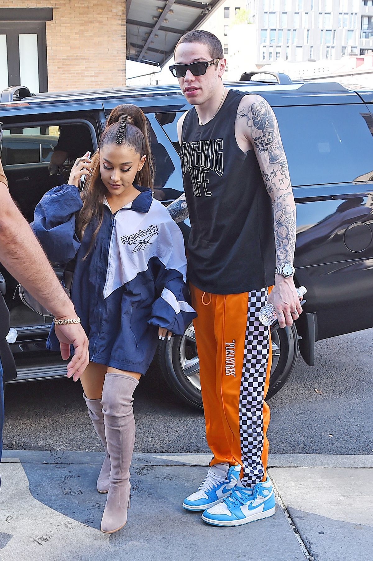 ARIANA GRANDE and Pete Davidson Shopping at Sephora in New York 06/29 ...