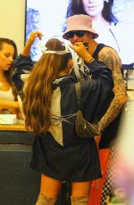 ARIANA GRANDE and Pete Davidson Shopping at Sephora in New York 06/29/208