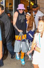 ARIANA GRANDE and Pete Davidson Shopping at Sephora in New York 06/29/208