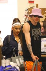 ARIANA GRANDE and Pete Davidson Shopping at Sephora in New York 06/29/208