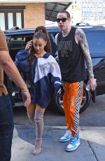 ARIANA GRANDE and Pete Davidson Shopping at Sephora in New York 06/29/208