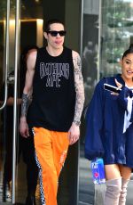 ARIANA GRANDE and Pete Davidson Shopping at Sephora in New York 06/29/208