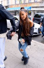 ARIANA GRANDE and Pete Davidson Shopping in New York 06/28/2018