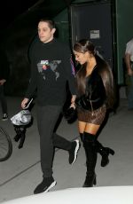 ARIANA GRANDE Leaves Her Apartment in New York 06/27/2081
