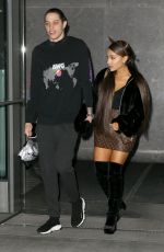 ARIANA GRANDE Leaves Her Apartment in New York 06/27/2081