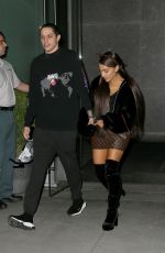 ARIANA GRANDE Leaves Her Apartment in New York 06/27/2081