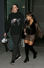 ARIANA GRANDE Leaves Her Apartment in New York 06/27/2081
