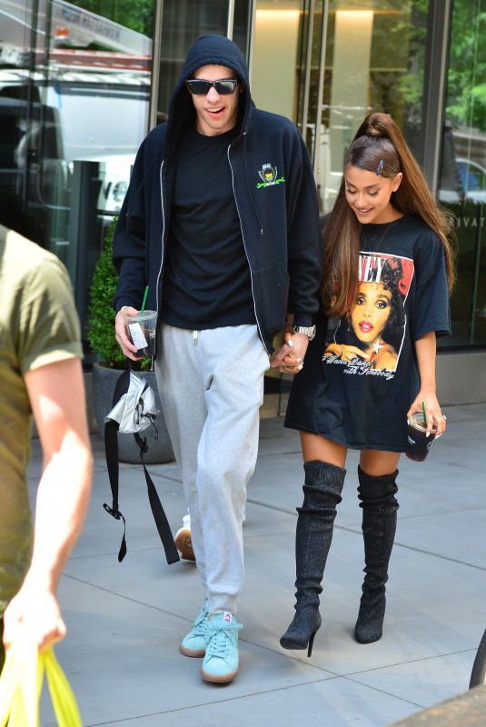 ARIANA GRANDE Out and About in New York 06/25/2018