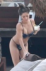 ARIANNY CELESTE and TANIA MARIA in Bikinis at a Beach in Tulum 06/20/2018