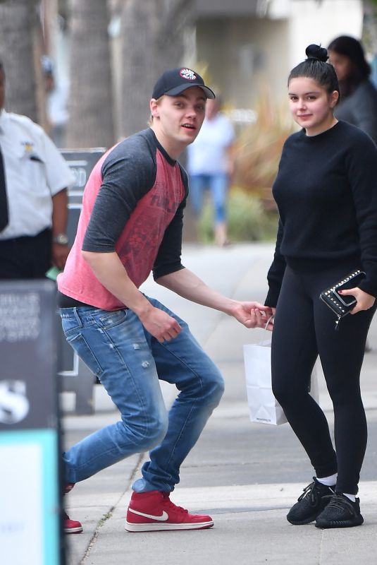 ARIEL WINTER and Levi Meaden Out in Studio City 06/16/2018