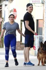 ARIEL WINTER and Levi Meaden Out with Their Dog in Los Angeles 06/26/2018