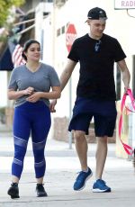 ARIEL WINTER and Levi Meaden Out with Their Dog in Los Angeles 06/26/2018