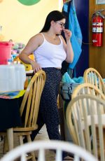 ARIEL WINTER at Color Me Mine in Studio City 06/19/2018