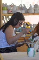 ARIEL WINTER at Color Me Mine in Studio City 06/19/2018