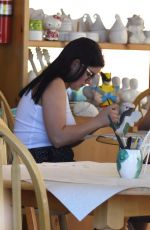 ARIEL WINTER at Color Me Mine in Studio City 06/19/2018