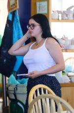 ARIEL WINTER at Color Me Mine in Studio City 06/19/2018