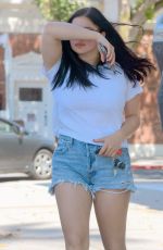 ARIEL WINTER in Denim Shorts Out in Studio City 06/18/2018