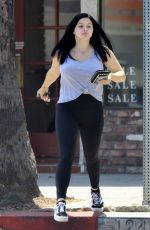 ARIEL WINTER Make-up Free Out in Studio City 06/22/2018