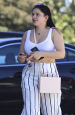 ARIEL WINTER Shopping at Housewares Store Bed in Studio City 06/20/2018